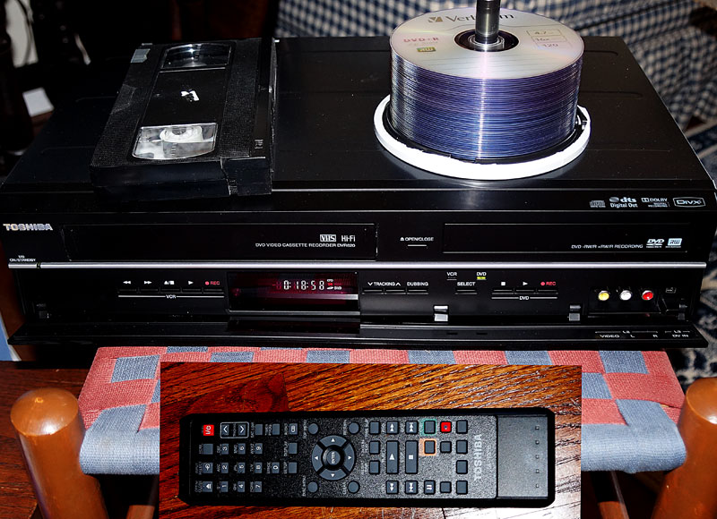 ... family VHS tapes, hereâ€™s one way to convert them to a DVD format